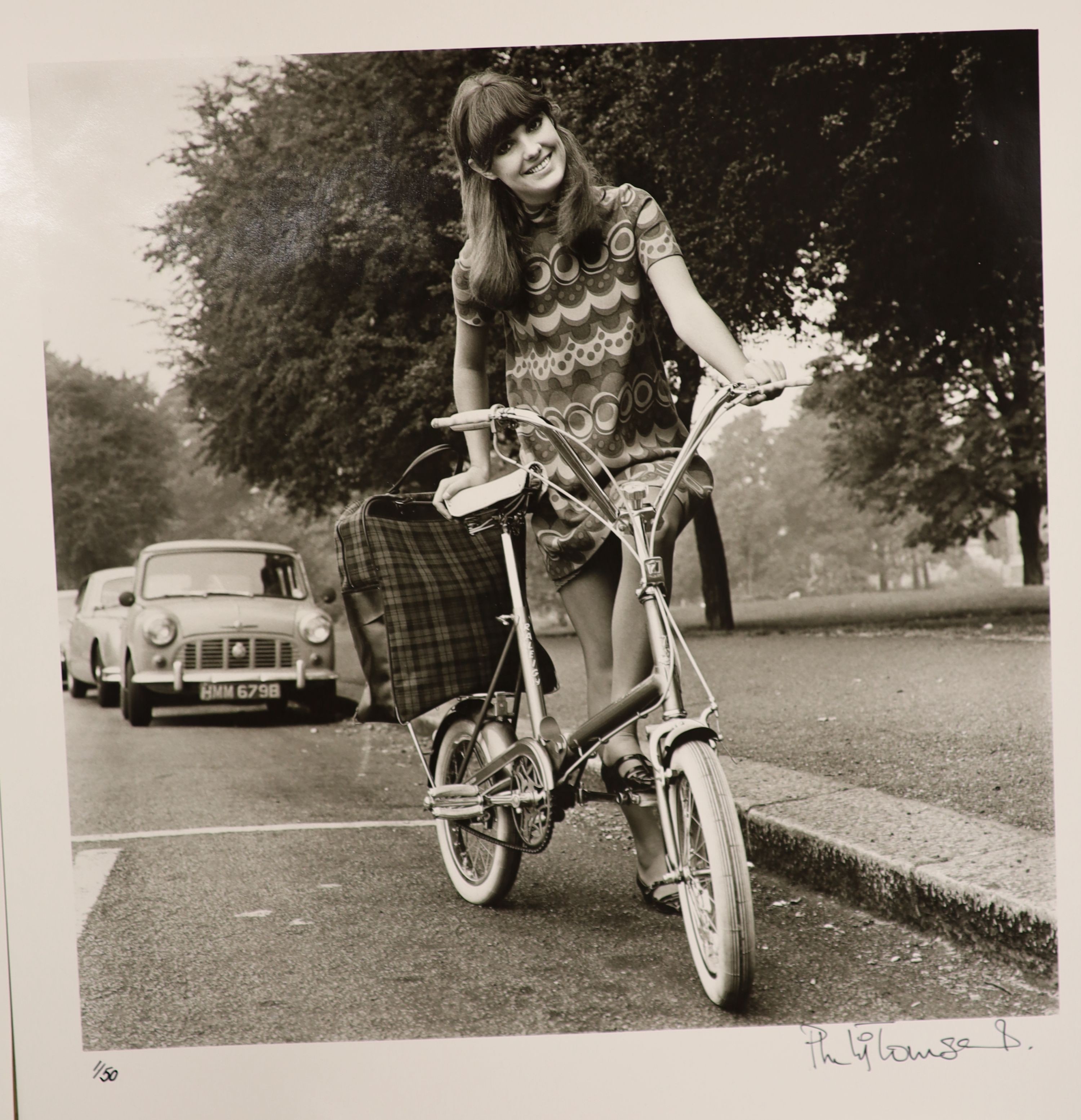 Philip Townsend (1940-2016), four silver gelatin prints signed and numbered by the photographer in black ink and blindstamped to the lower border, Fashion images, 50 x 40cm overall, unframed.